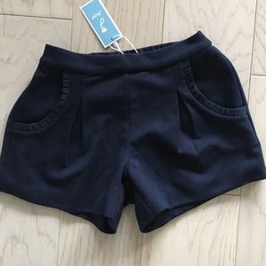 NWT Jacadi shorts marine blue size 36 months